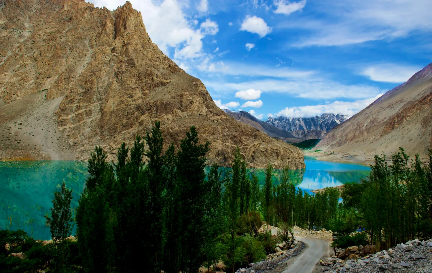 Abtabad lake, Gilgit