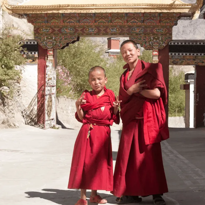 Ladakh-Monks