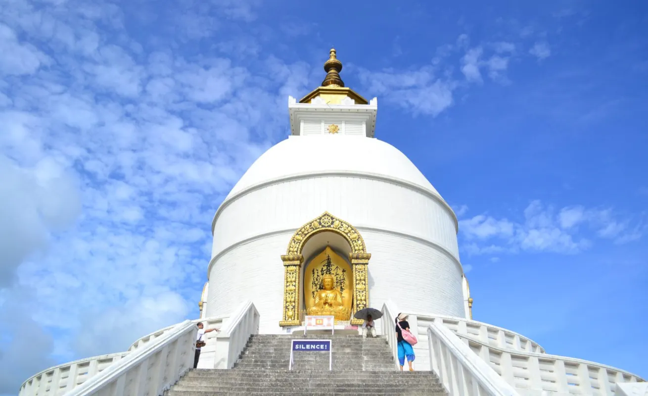 World Peace Pagoda, Lumbini, Nepal