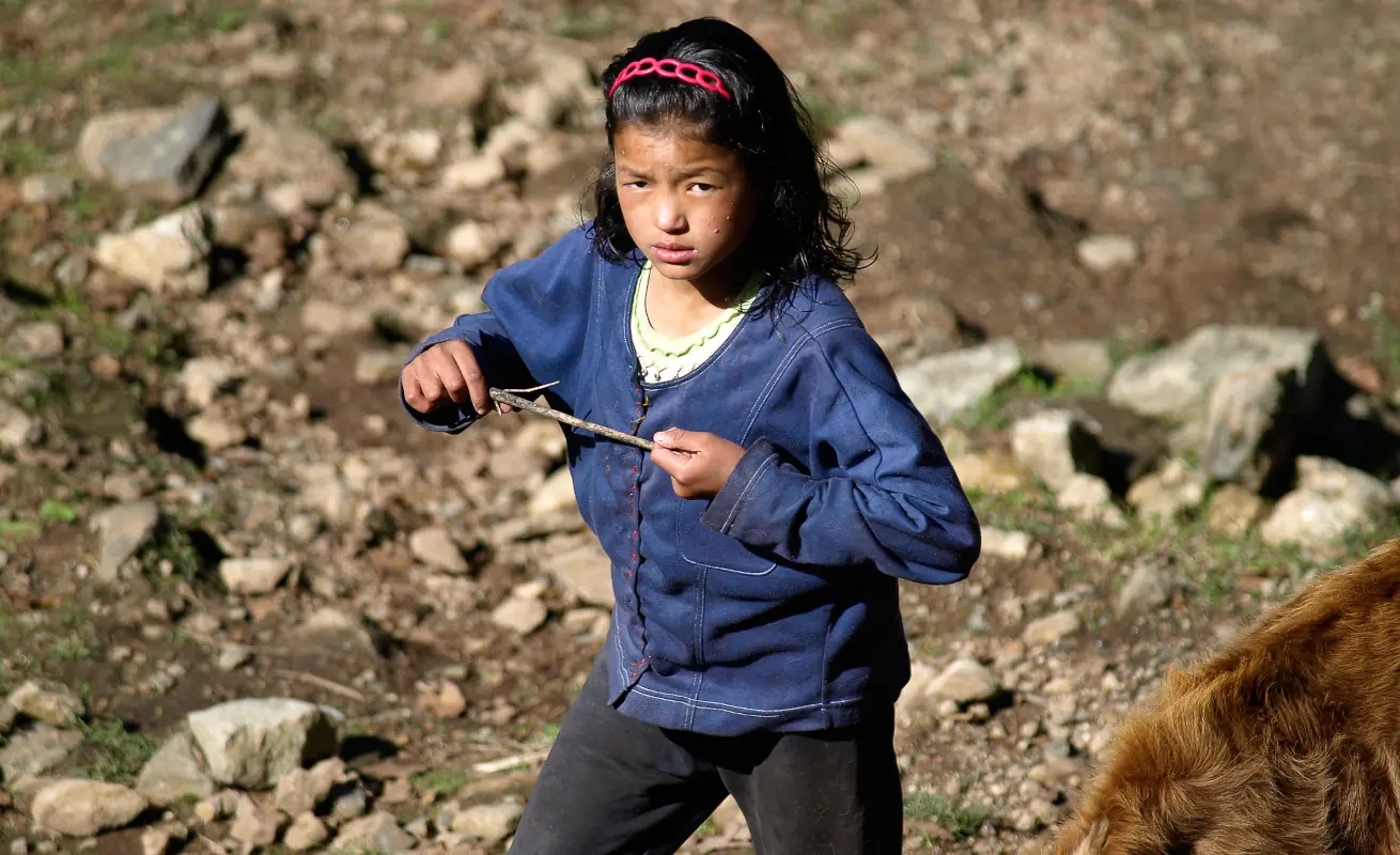 Nepali girl